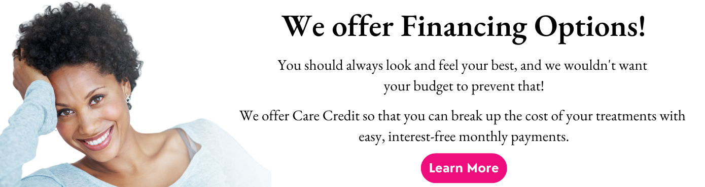 Financing option with Care Credit