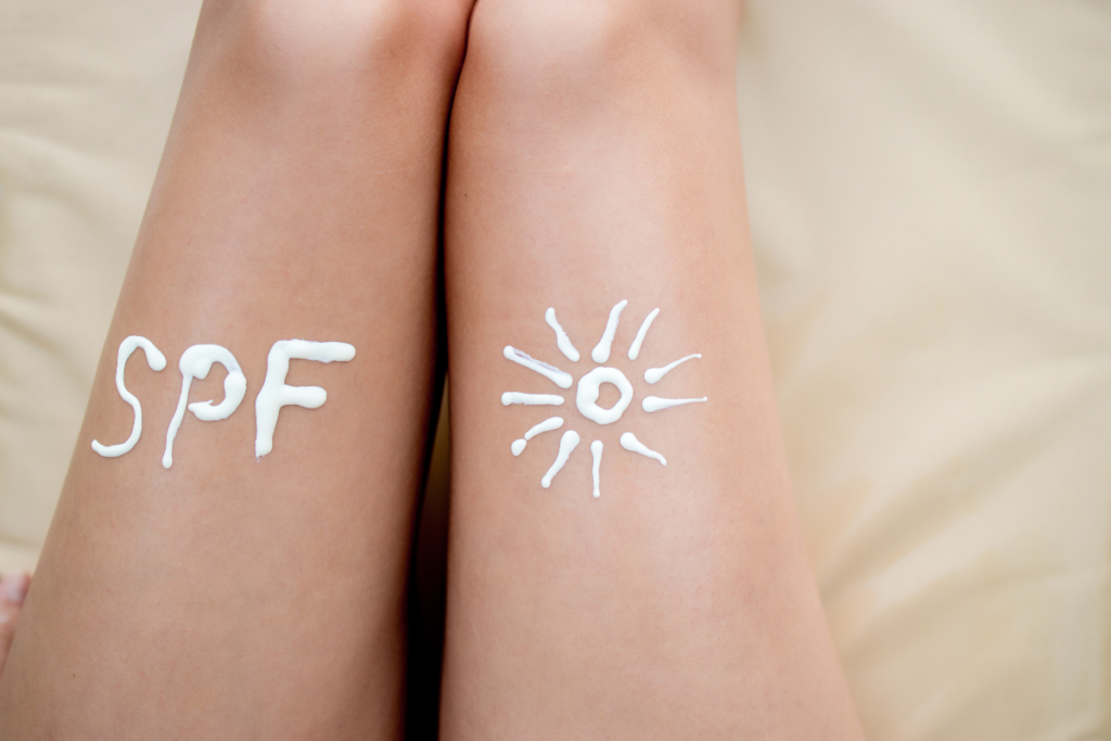 Protect your skin from sun exposure before and after laser hair removal.