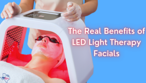 The Benefits of LED Light Therapy Facials (header)