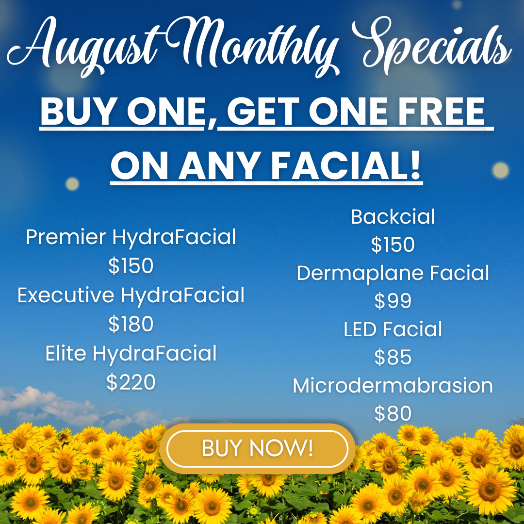 August BOGO Facial Monthly Special POP-UP