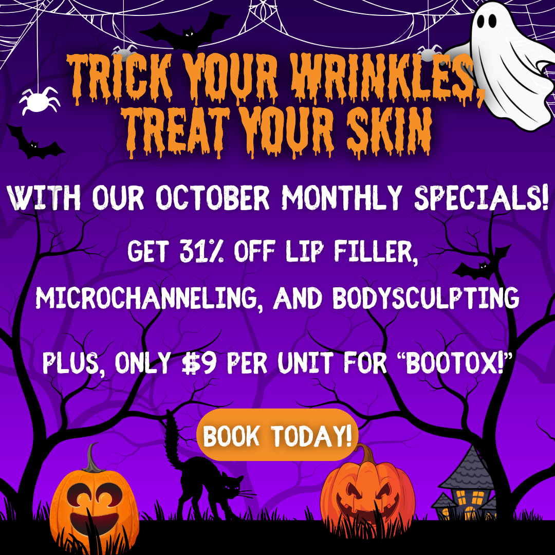 October Monthly Specials bootox pop-up