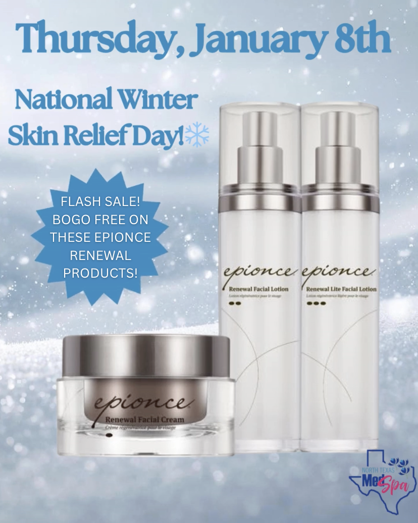 Flash Sale for National Winter Skin Relief Day (Jan 8)