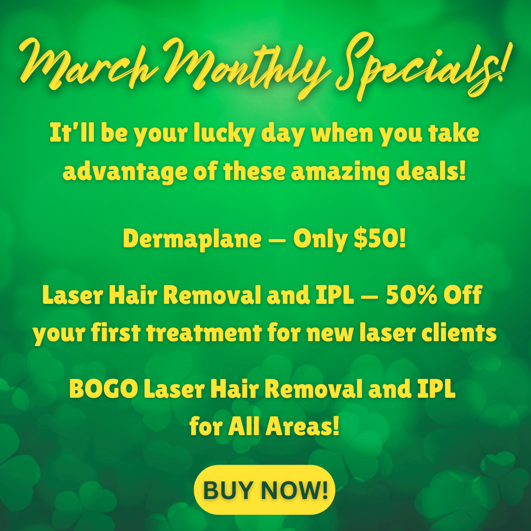 March Monthly Specials pop-up