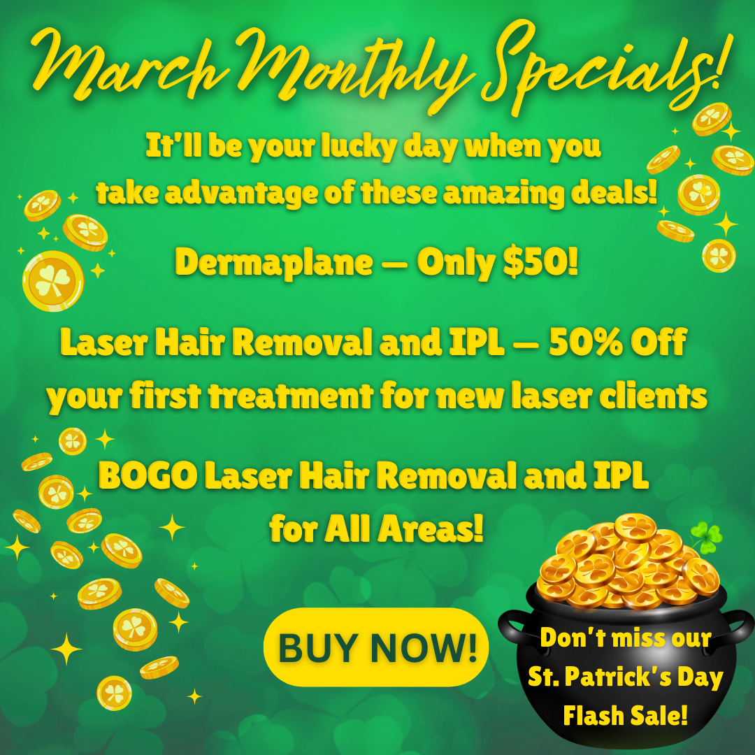 March Monthly Specials pop-up