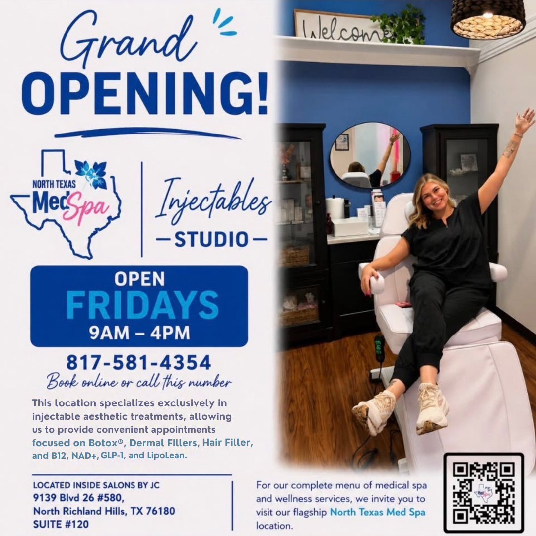 Injectables Studio, new location pop-up