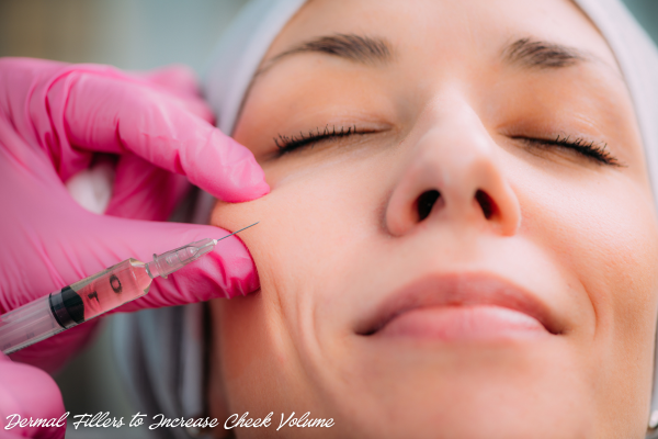 Dermal fillers are an excellent choice for renewing plumpness in hollow cheeks